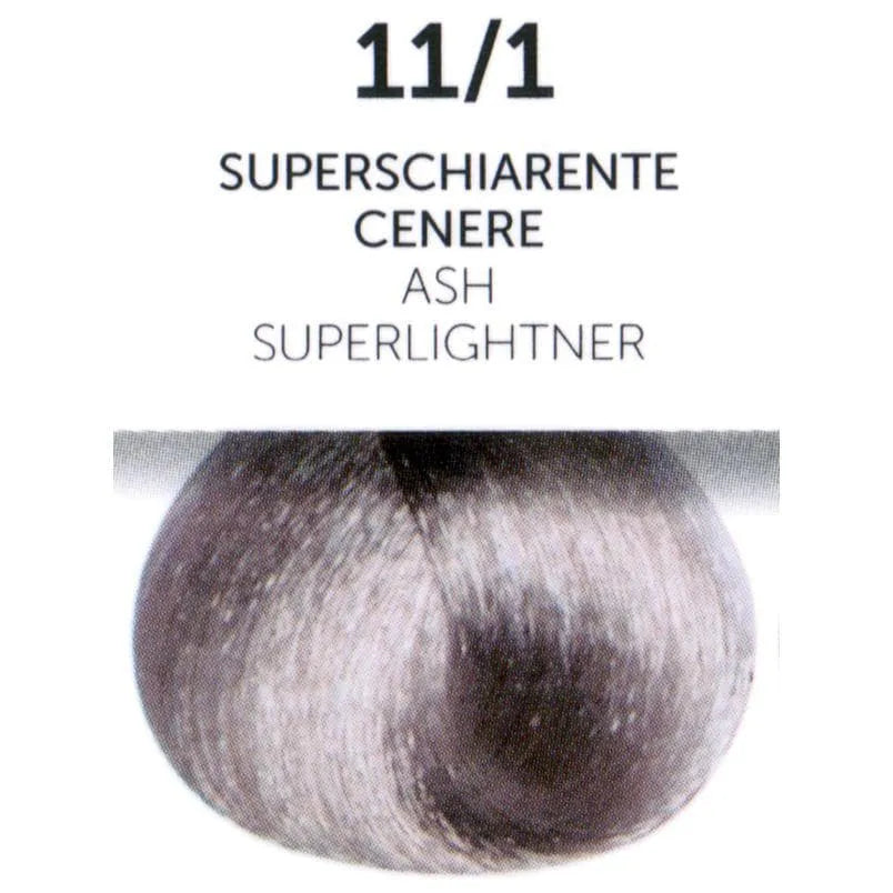 Perlacolor 11/1 Ash Super Lightener Permanent Hair Dye 100 ml - Long-lasting color for salon treatments.