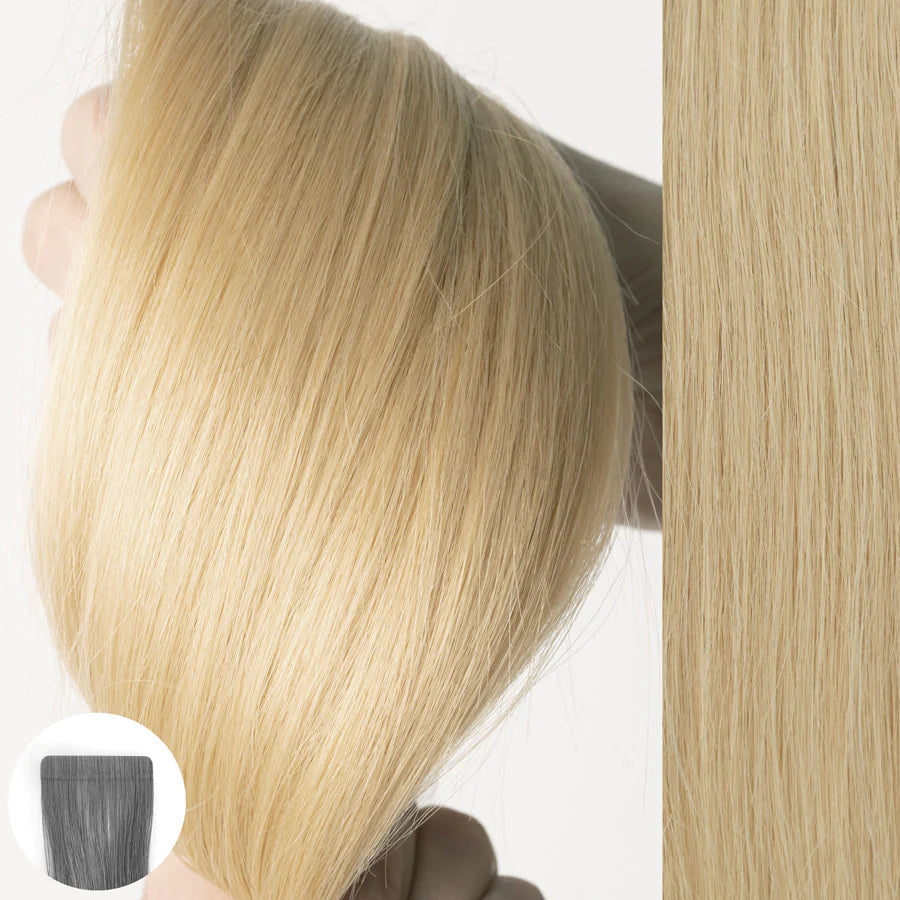 #16 Blonde - Straight Tape In Extensions | 22" | 10pcs | 32511 | AQUA Hair Extensions AQUA