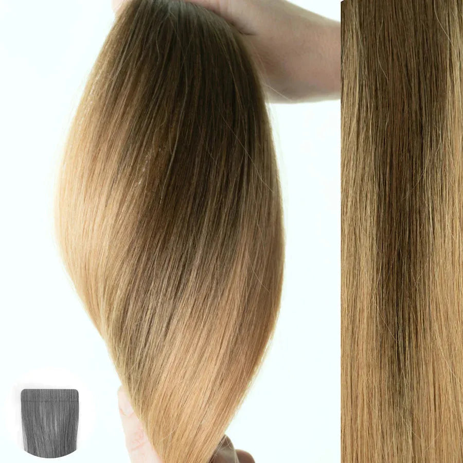 #4/12 Balayage | 22" | 10pcs | 31212 | AQUA Hair Extensions AQUA