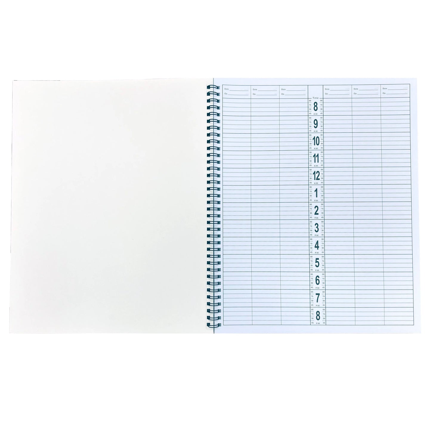 6 Column Appointment Book | DL-C200 | DL PROFESSIONAL Books DL PROFESSIONAL