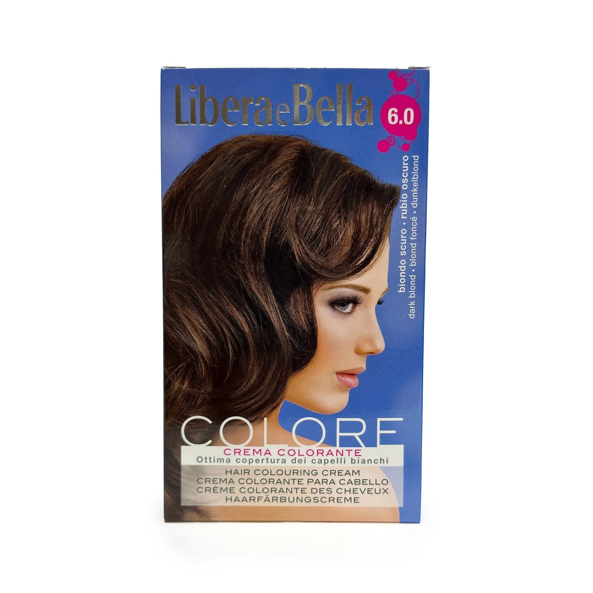 Get chic results with Libera E Bella 6.0 Dark Blond Hair Coloring Kit.
