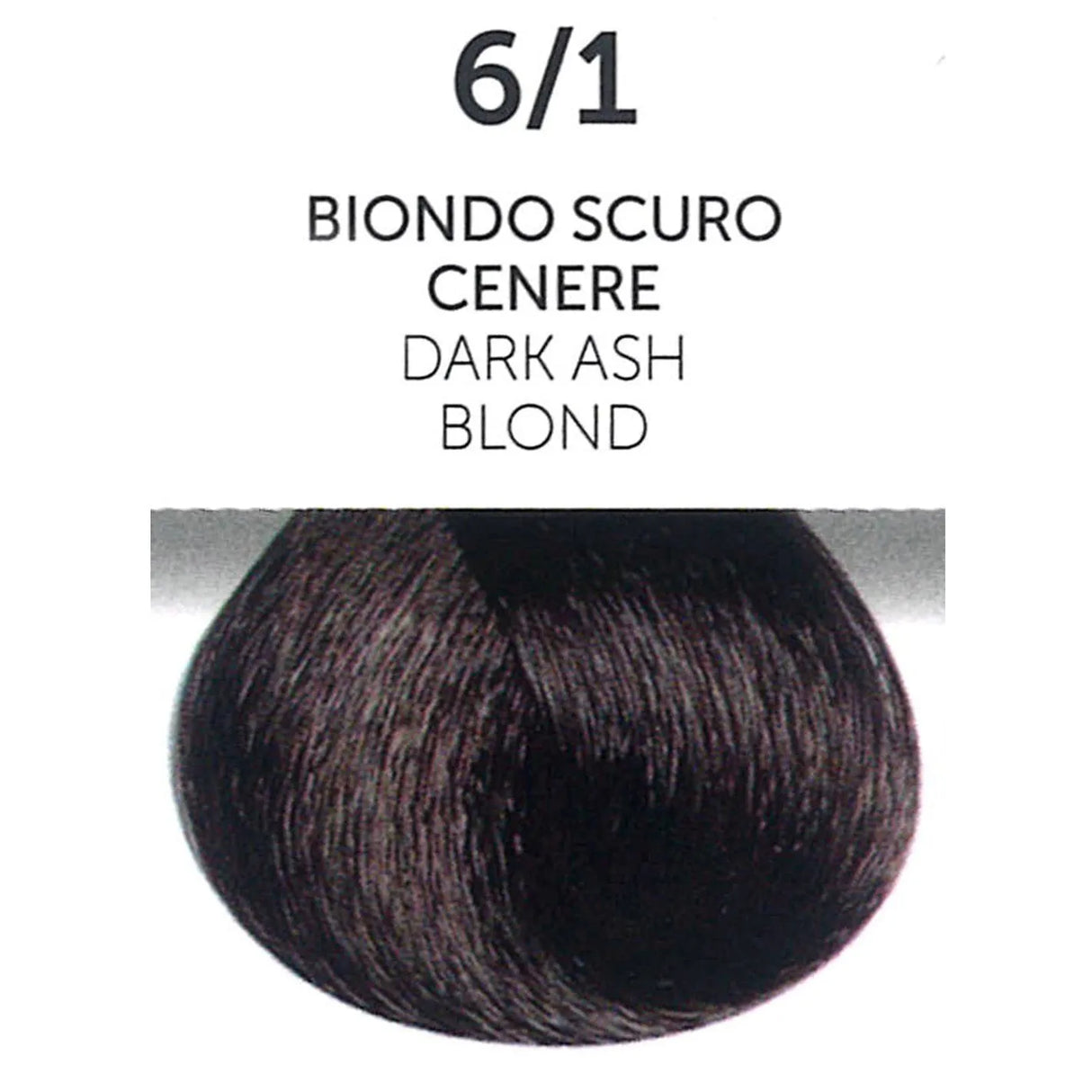 Perlacolor 6/1 Dark Ash Blond Permanent Hair Dye 100 ml - Long-lasting color for salon treatments.