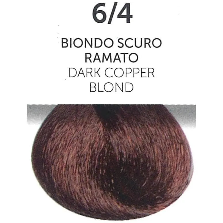 Perlacolor 6/4 Dark Copper Blond Permanent Hair Dye 100 ml - Long-lasting color for salon treatments.