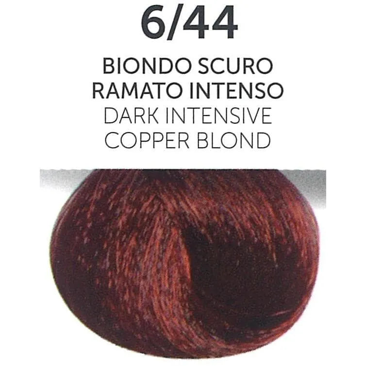 Perlacolor 6/44 Dark Intensive copper Blond Permanent Hair Dye 100 ml - Long-lasting color for salon treatments.