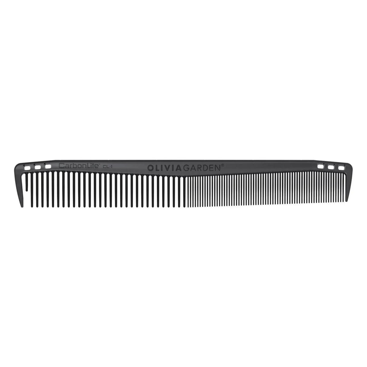 7" CarbonLite Combs | CL-1 | OLIVIA GARDEN COMBS & BRUSHES OLIVIA GARDEN