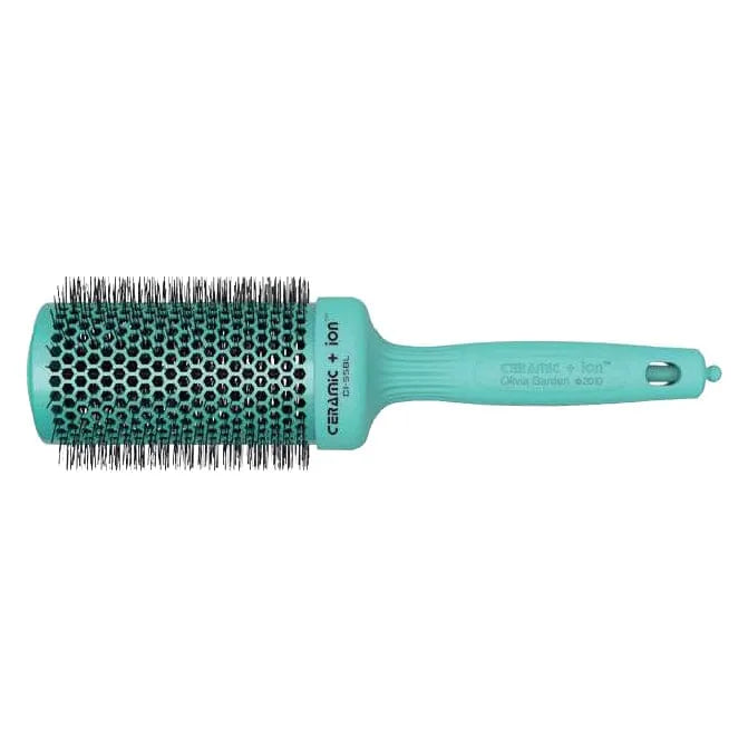 715-CI55BL - 2 1/8" | Ceramic + Ion | Blossom Collection | Limited Edition | OLIVIA GARDEN COMBS & BRUSHES OLIVIA GARDEN