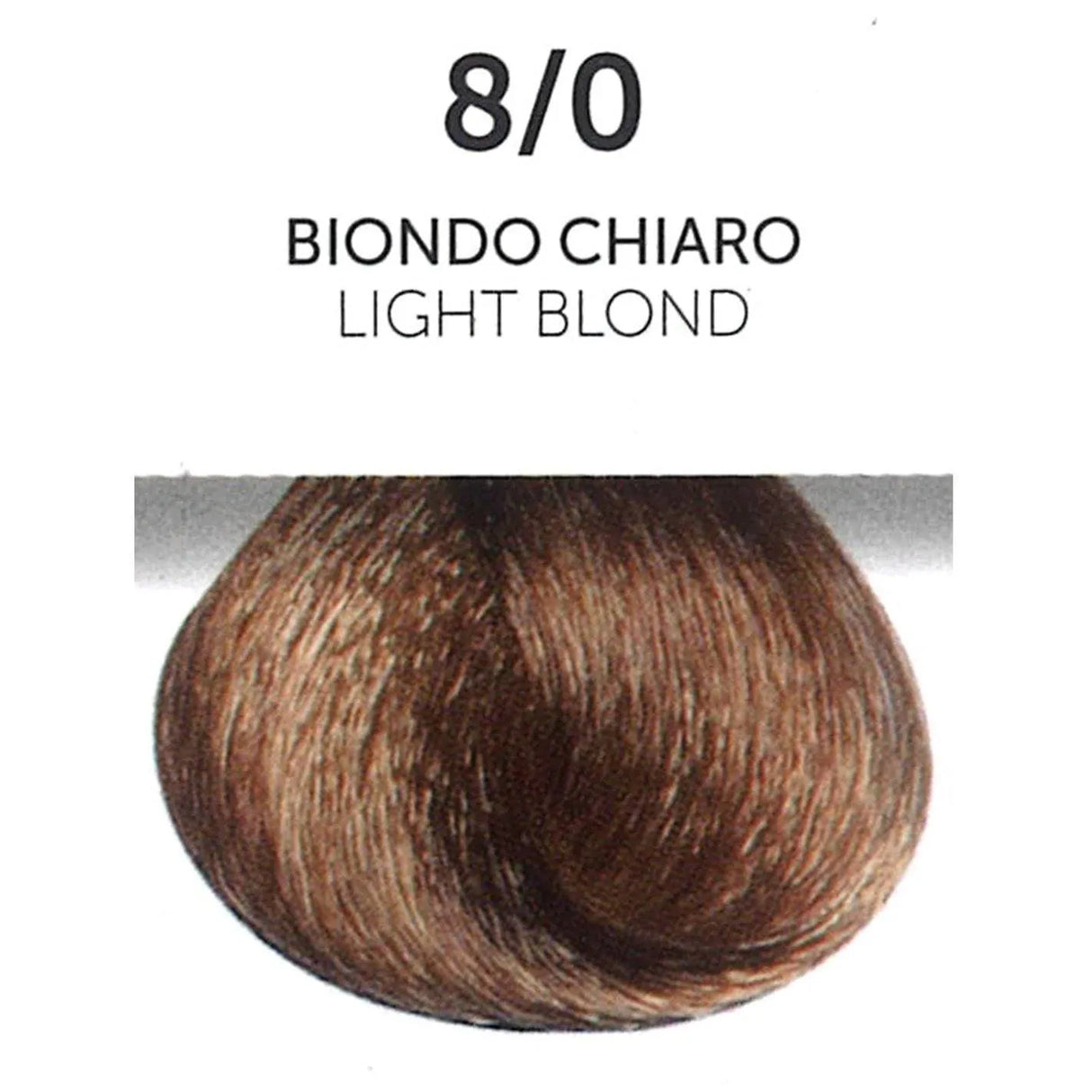 Perlacolor 8/0 Light Blond Permanent Hair Dye 100 ml - Long-lasting color for salon treatments.