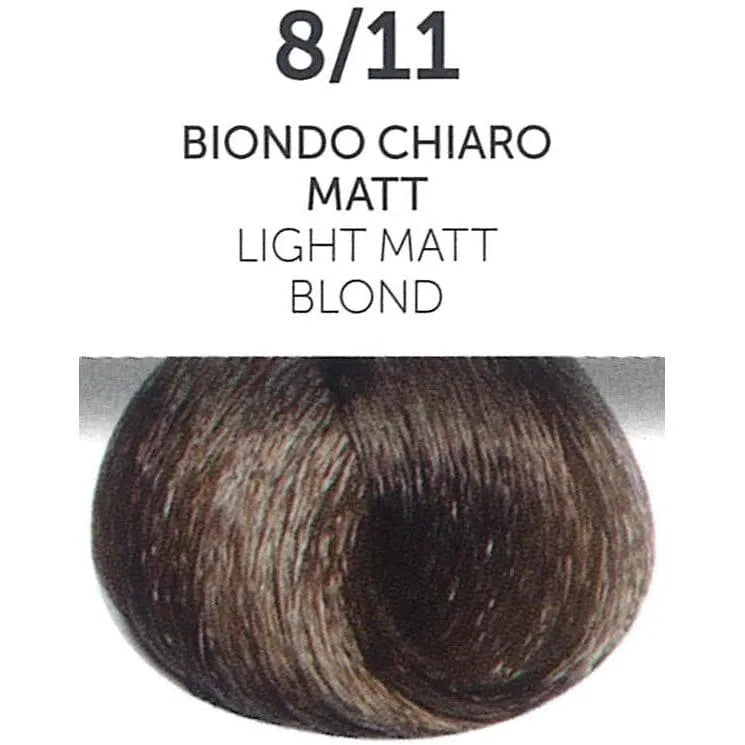 Perlacolor 8/11 Light Matt Blond Permanent Hair Dye 100 ml - Long-lasting color for salon treatments.