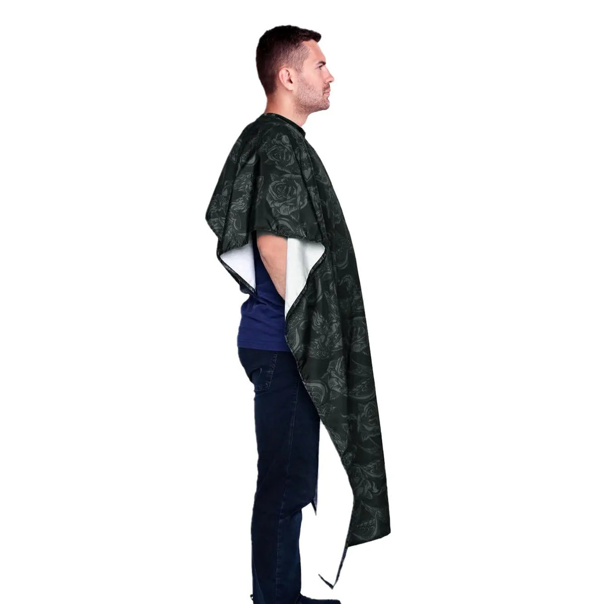 Barber Styling Cape Inked Black | 873-BLK | BETTY DAIN HAIR COLORING ACCESSORIES BETTY DAIN