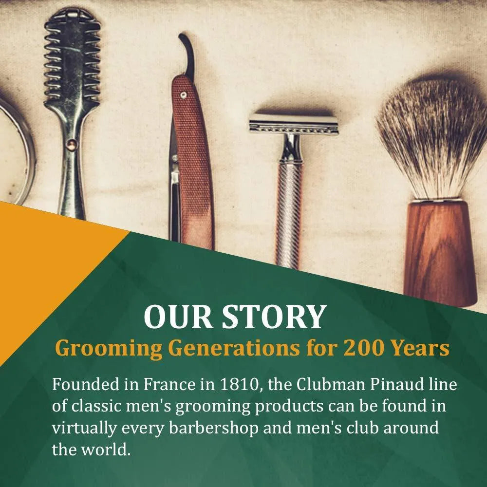 Beard Oil | Balanced Moisture for Facial Hair and Skin | CLUBMAN PERSONAL CARE CLUBMAN