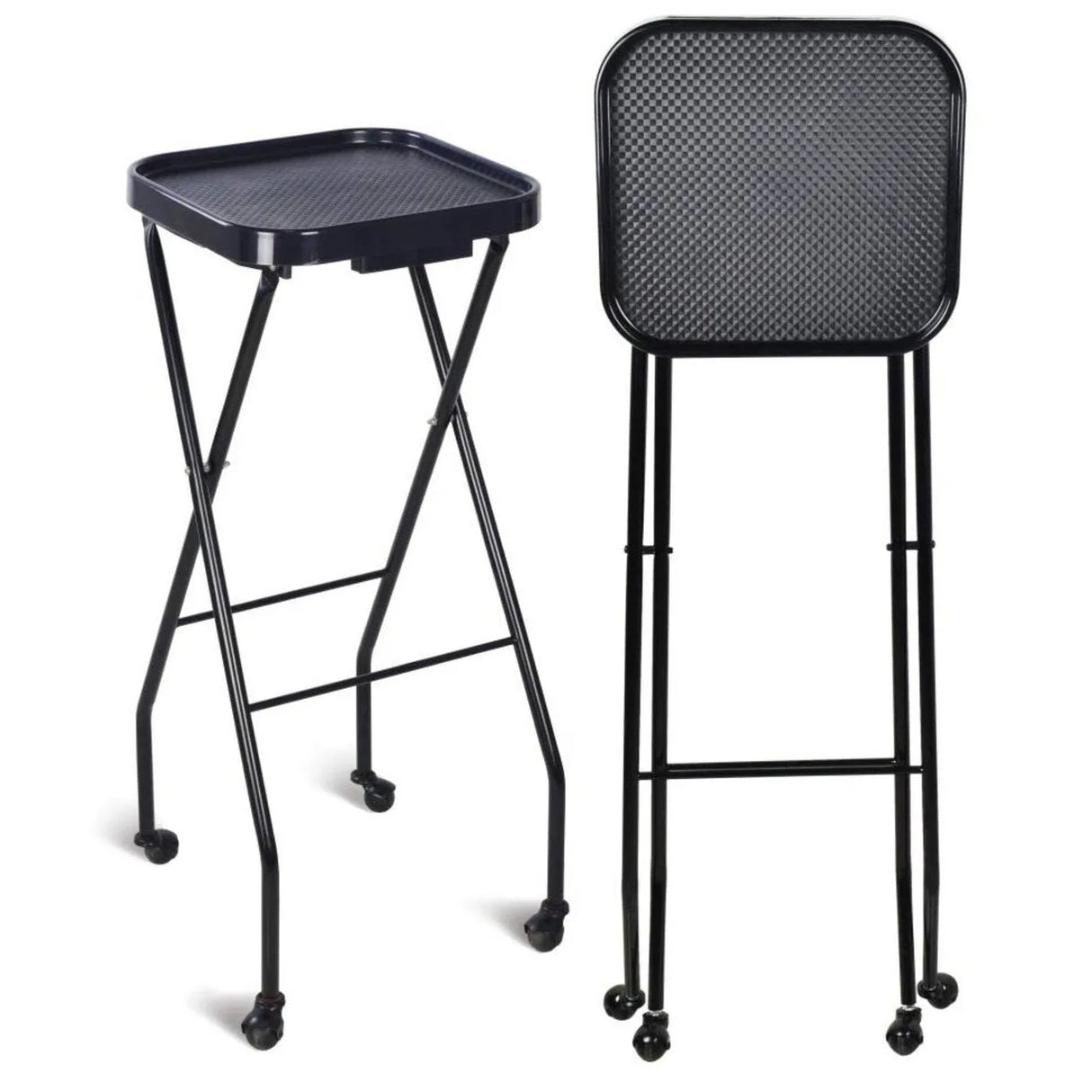BEP-006 | Professional Salon Folding Trolley/Tray/Cart on Wheels Trolley SSW