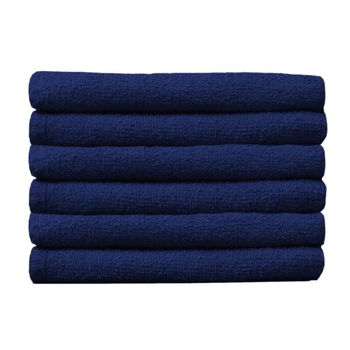 Bleach Guard Royale Towels | 12 Pack | 16 x 27 inch | PARTEX TOWELS PARTEX NAVY BLUE