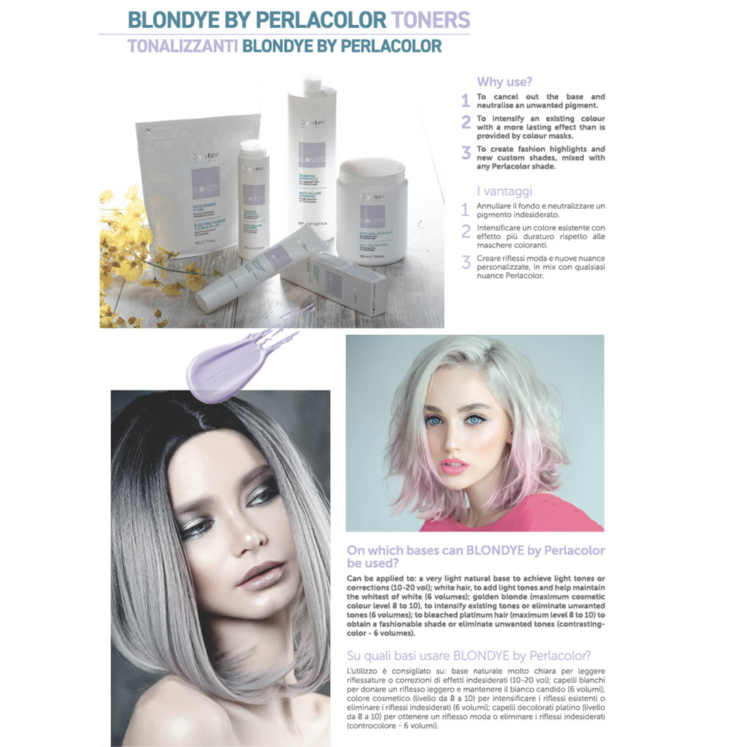Blondye by Perlacolor Color Swatch Book