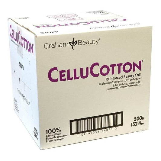 CelluCotton 100% Cotton | Fibers Reinforced Beauty Coil | 500ft | #44070 | GRAHAM BEAUTY Towels GRAHAM BEAUTY