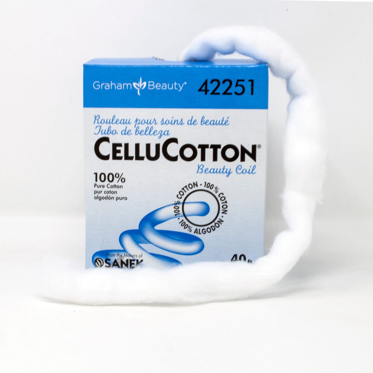 CelluCotton Beauty Coil | 100% Pure Cotton | 40 Feet | GRAHAM BEAUTY Towels GRAHAM BEAUTY