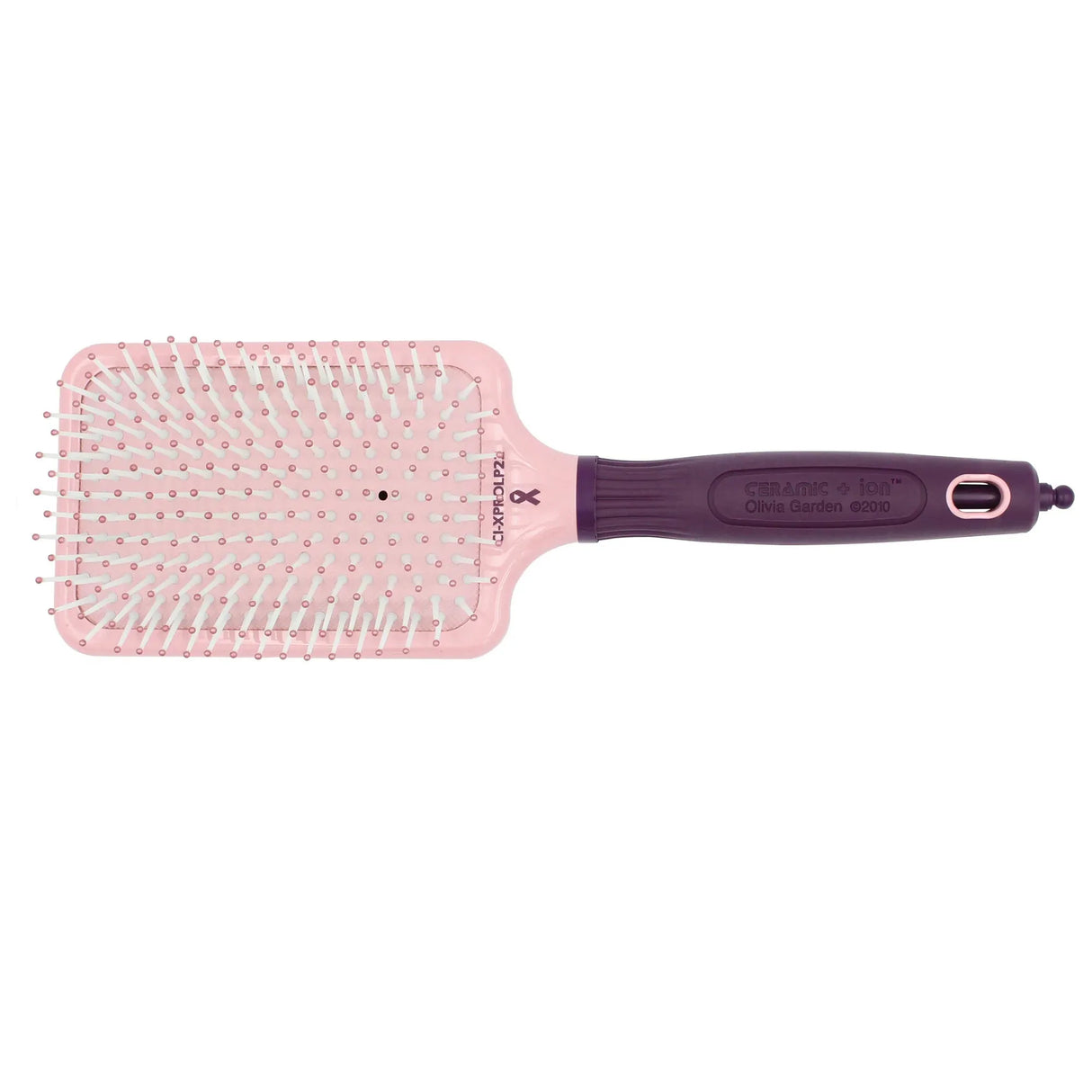 CIXLPROLT22 | Large Paddle | 2022 Breast Cancer Awareness Special Edition | OLIVIA GARDEN COMBS & BRUSHES OLIVIA GARDEN