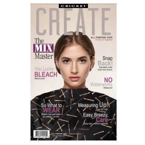 Create All Purpose Cape Holding It Together | CRICKET HAIR COLORING ACCESSORIES CRICKET