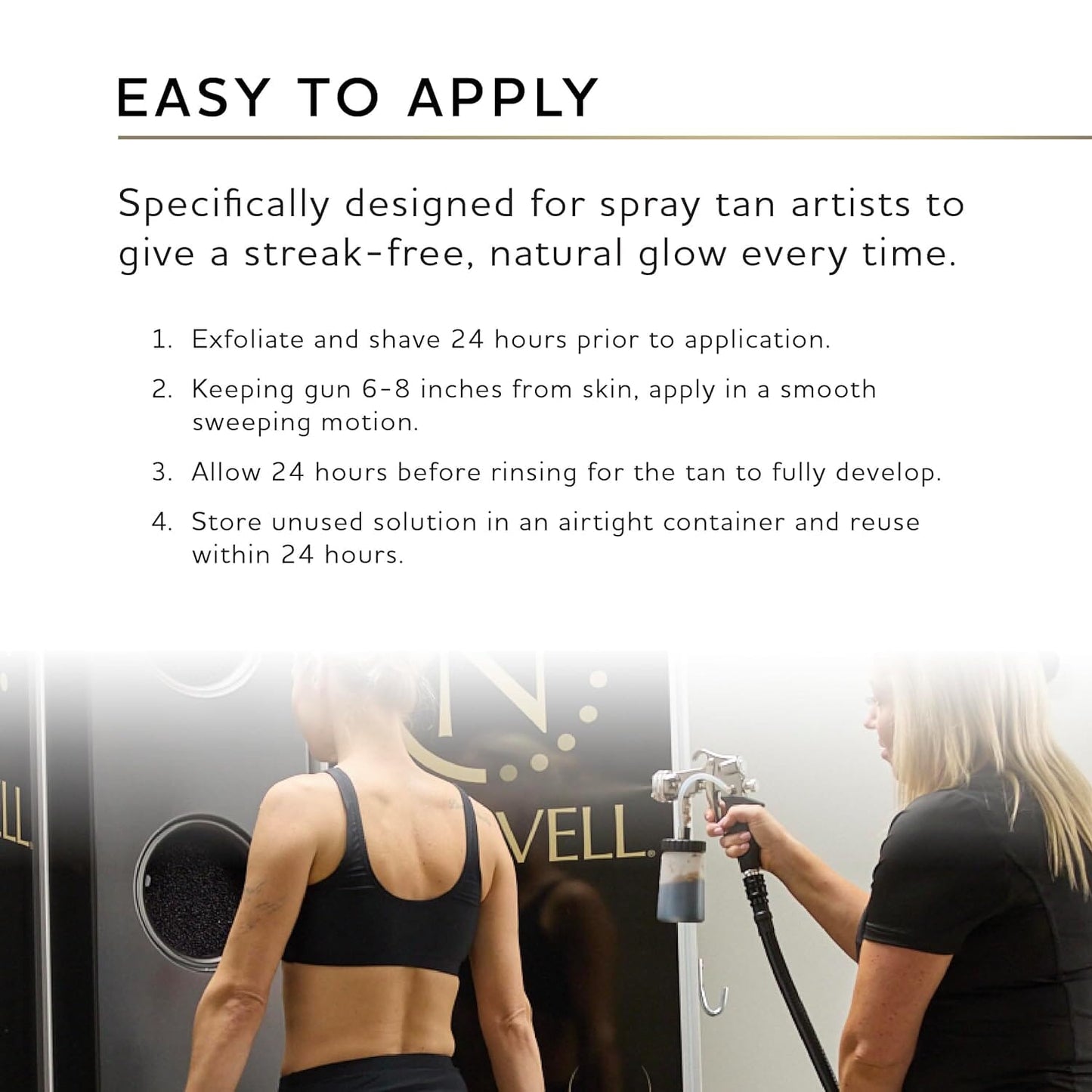 DHA Free | Handheld Spray Tan Solution | 34 fl. oz. | Norvell Tanning Oil & Lotion NORVELL
