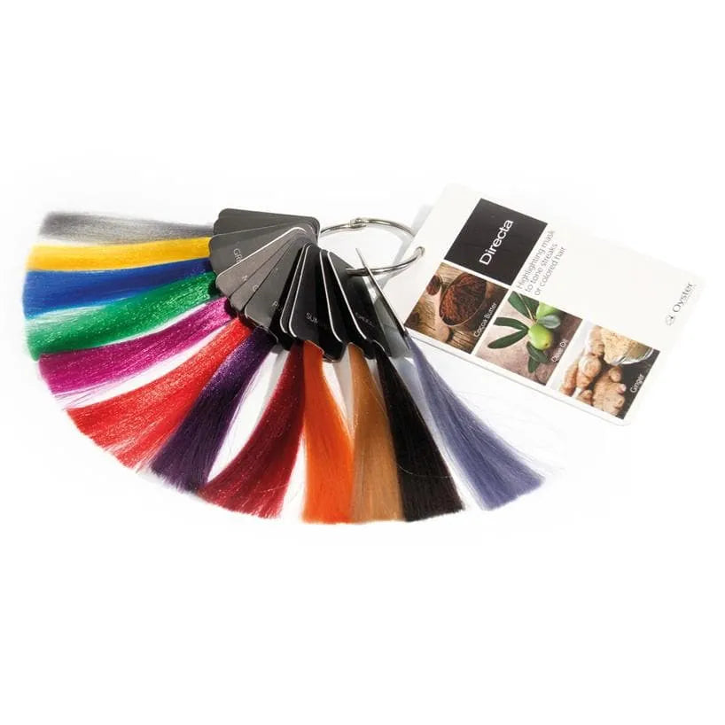 DIRECTA COLOR CHART (12 Shades) HAIR COLORING ACCESSORIES OYSTER