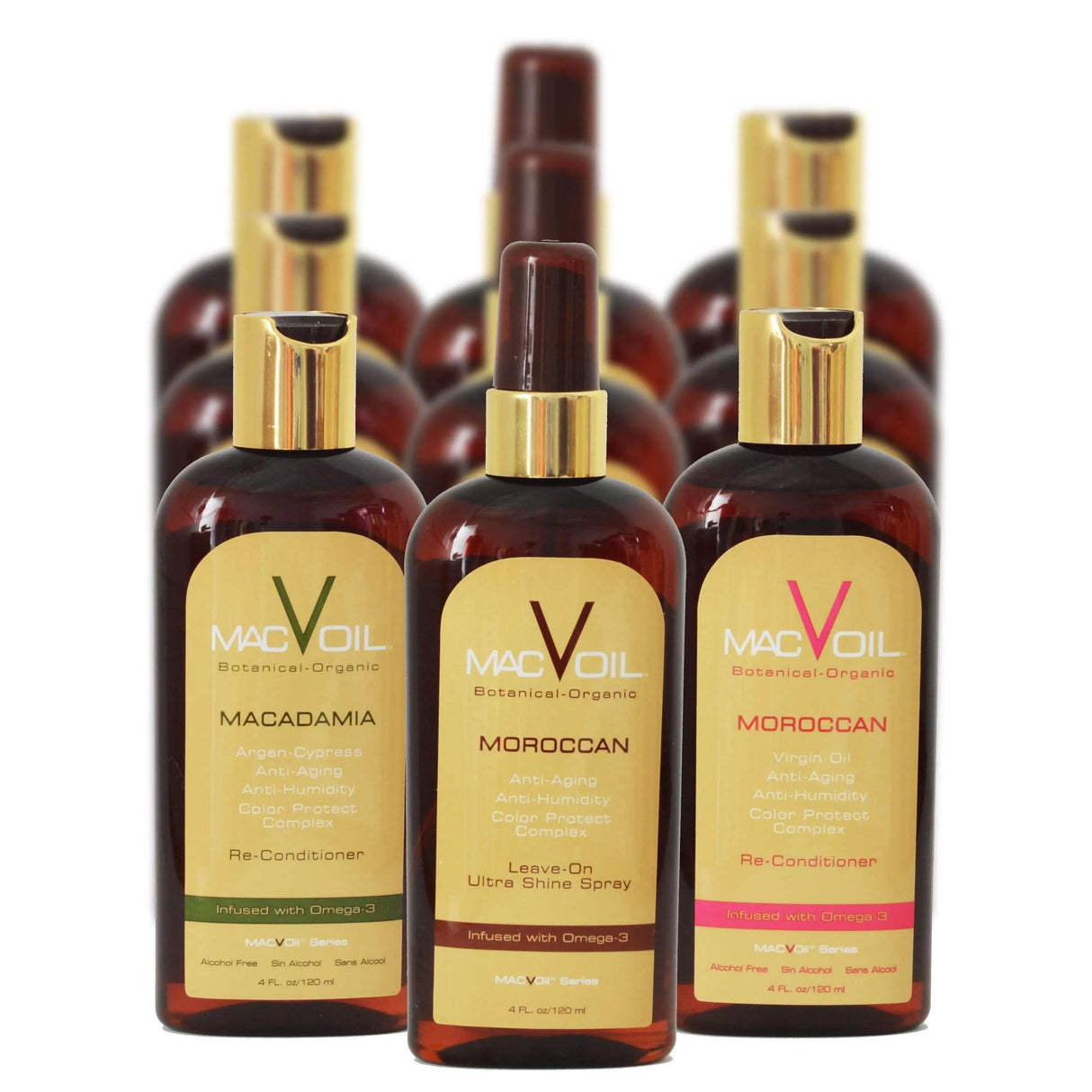 Essential Oils Set HAIR STYLING PRODUCTS MACVOIL Set 9 oils