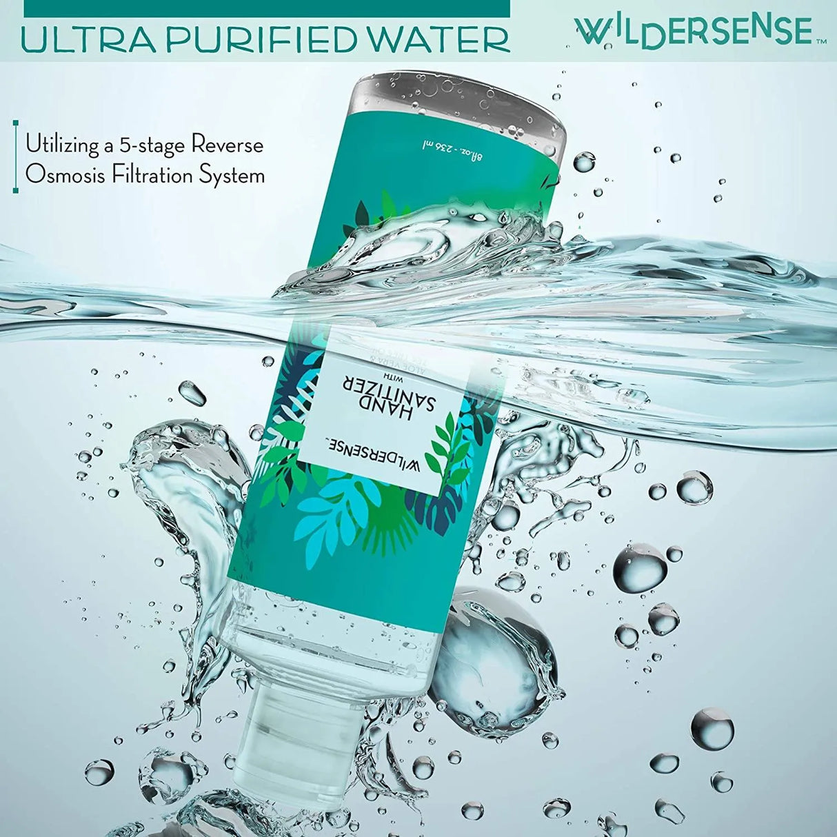 Hand Sanitizer with Aloe Vera and Tea Tree Oil | Wildersense PERSONAL CARE WILDERSENSE