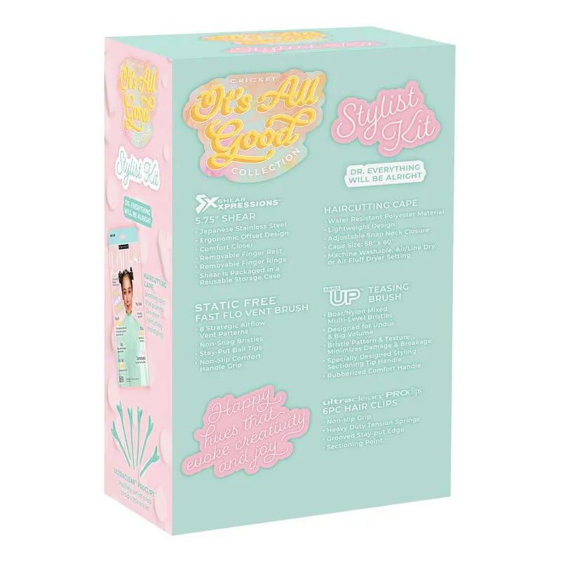 It’s All Good | Dr. Everything Will Be Alright | Stylist Kit | CRICKET Hair Dryer Accessories CRICKET