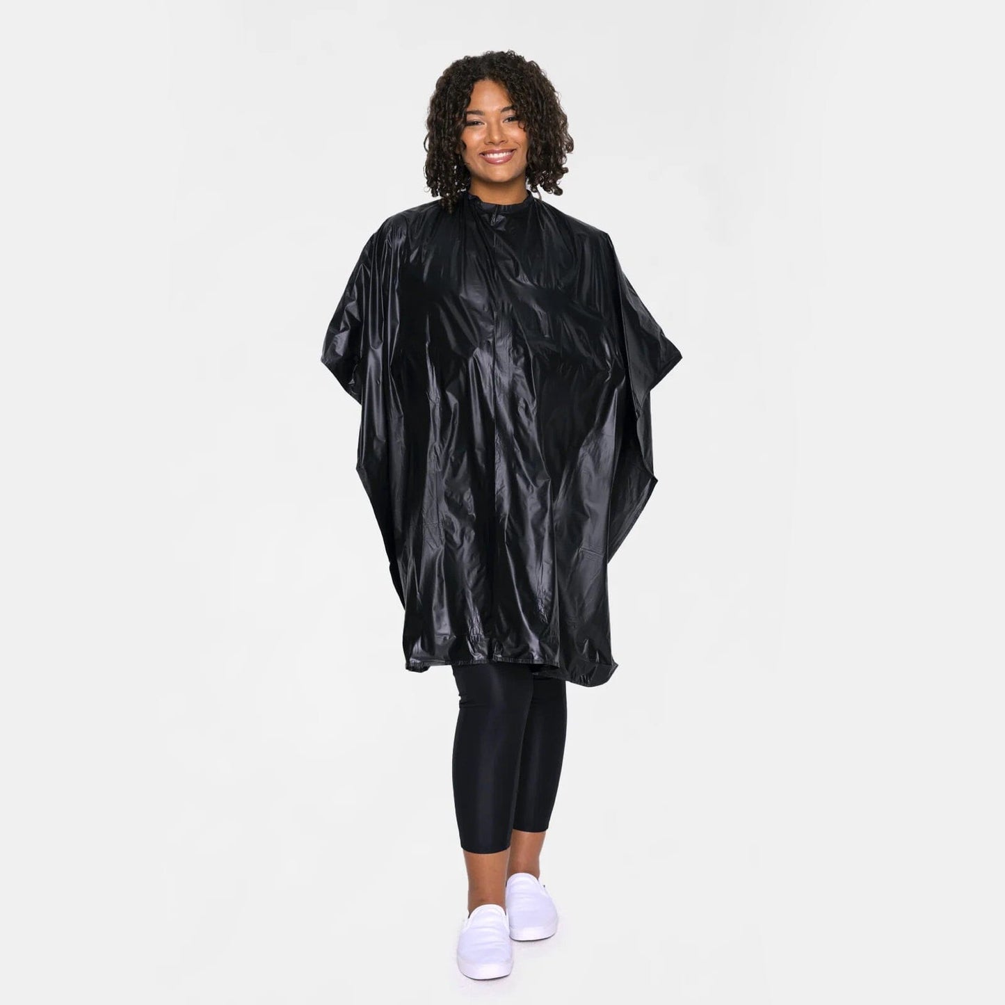 Jumbo Shampoo Cape | Black | 324-BLK | BETTY DAIN HAIR COLORING ACCESSORIES BETTY DAIN