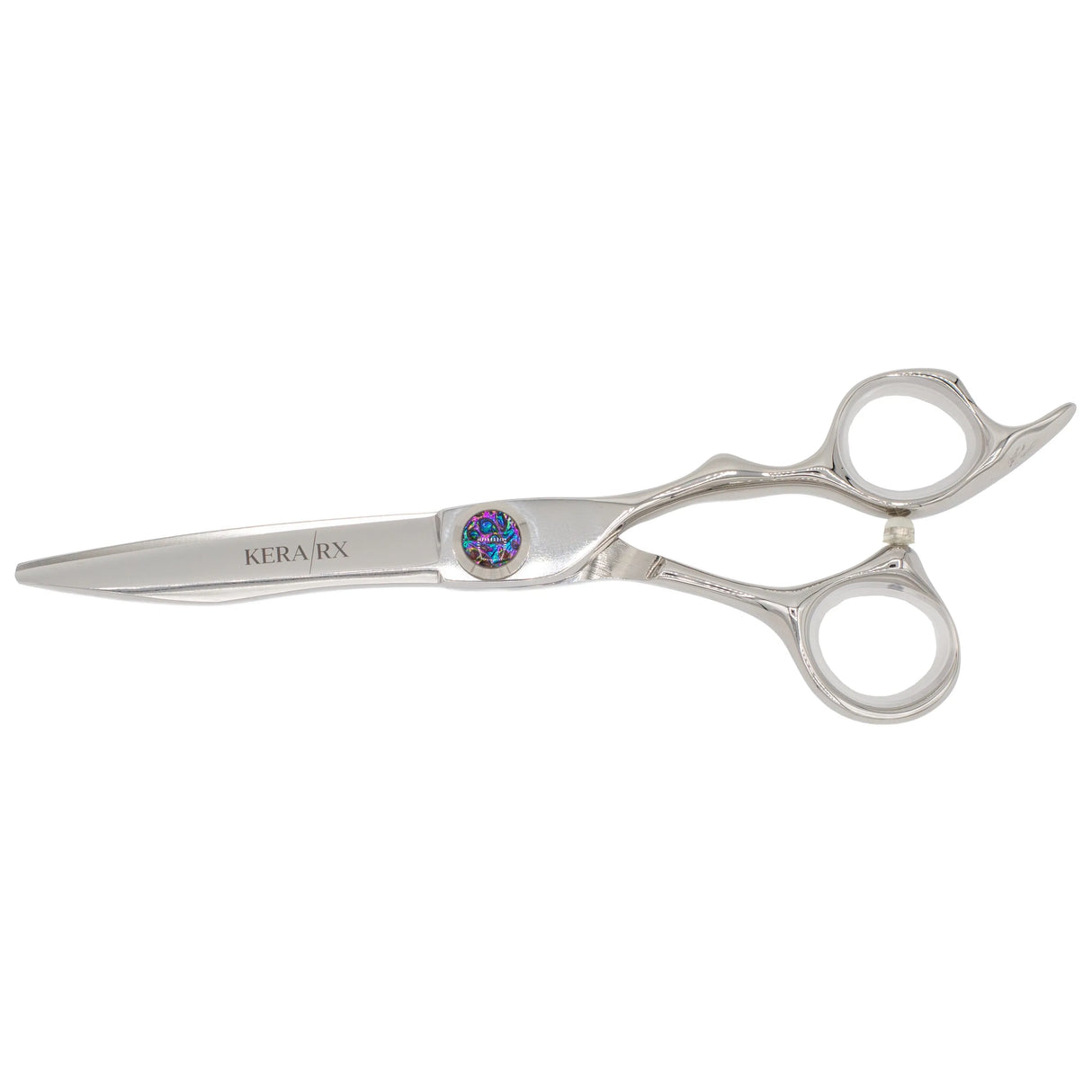 View of the Kera/RX Sculpting Shears in the closed position.