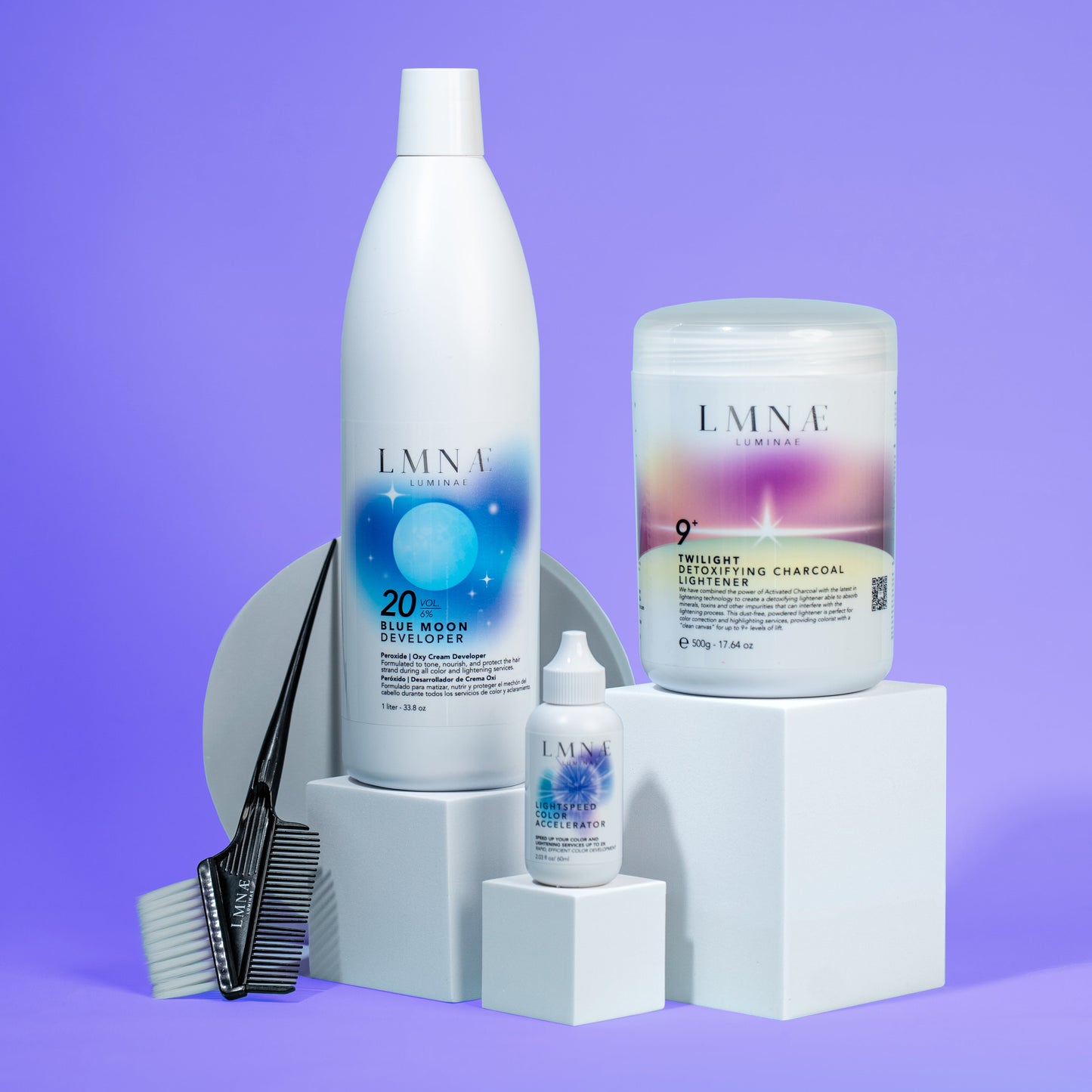 LUMINAE product family showcasing the Lightspeed Color Accelerator.