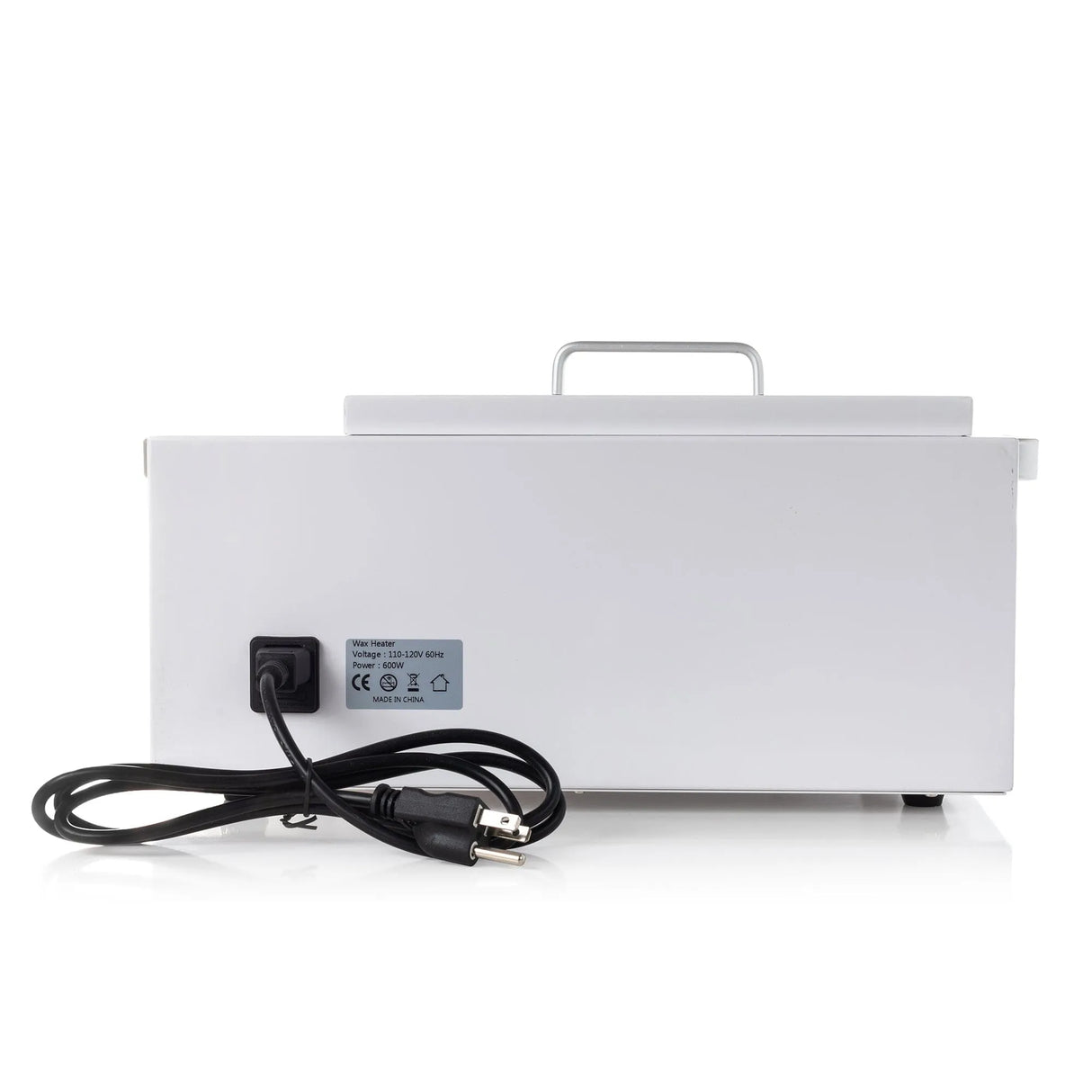 Back view of the NudeU Professional XXL Wax Warmer.