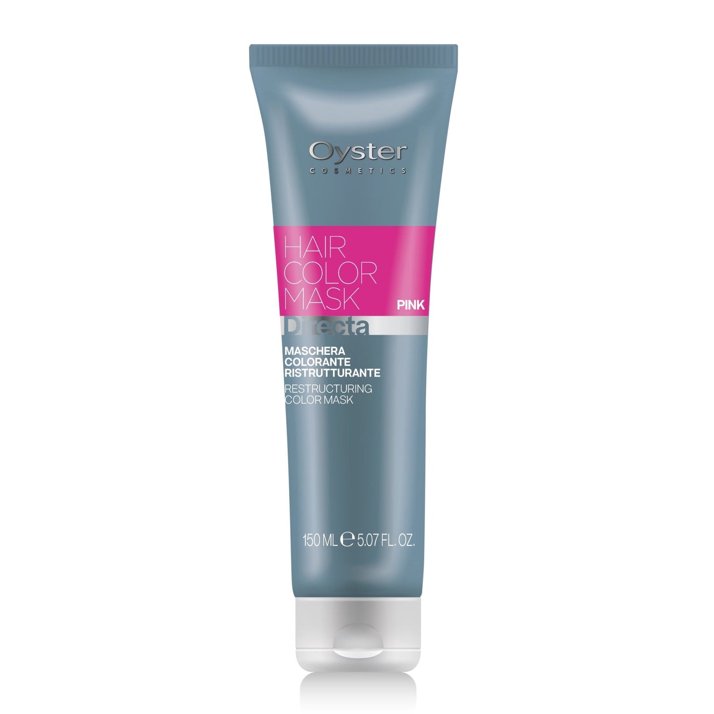 Main image of the 150 milliliter bottle of Oyster Directa Crazy Pink Restructuring Color Mask.