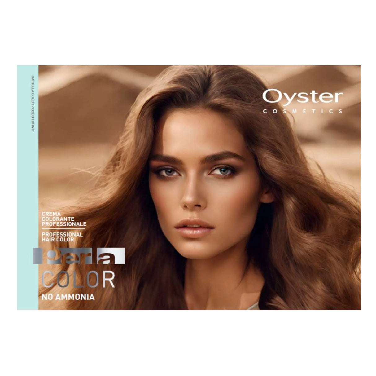 Cover image of the Perlacolor No Ammonia Color Chart book.