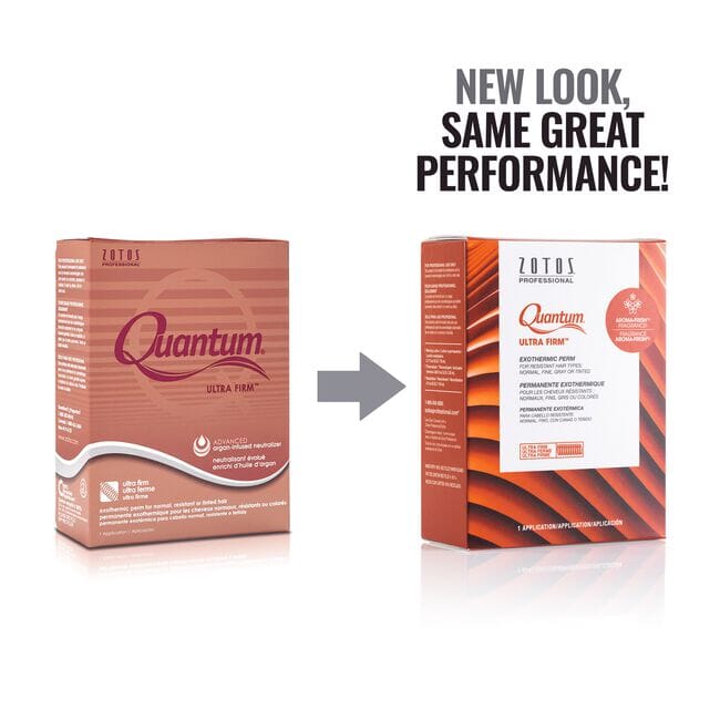 Quantum Ultra Firm Exothermic Perm | Normal, Resistant, or Tinted Hair| ZOTOS Hair Permanents & Straighteners ZOTOS