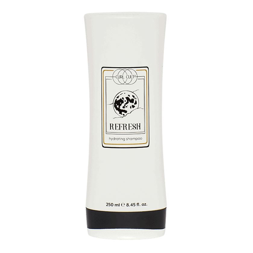 Refresh | Hydrating Shampoo | 8.45 fl. oz. | CURL CULT HAIR PERMANENTS & STRAIGHTENERS CURL CULT