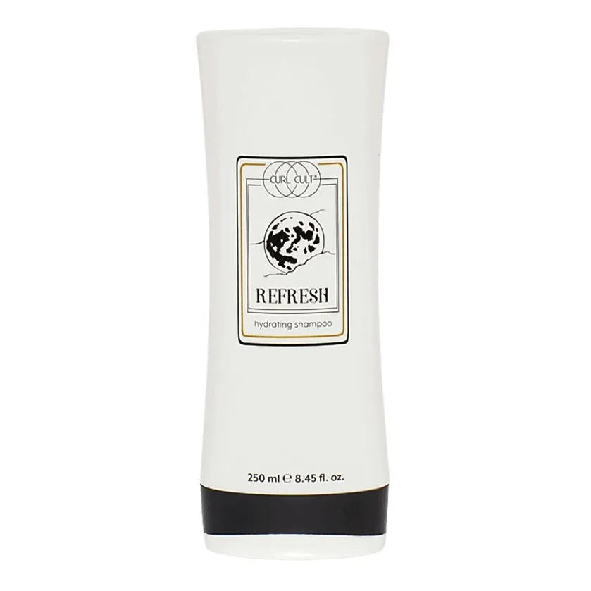 Refresh | Hydrating Shampoo | 8.45 fl. oz. | CURL CULT HAIR PERMANENTS & STRAIGHTENERS CURL CULT