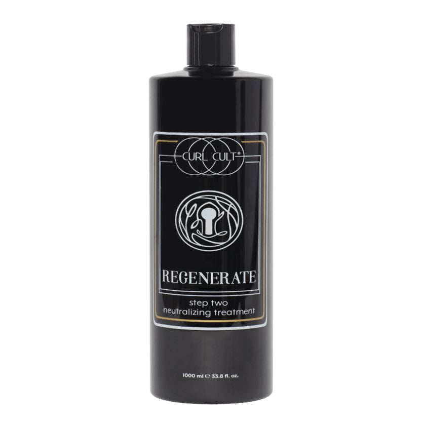 REGENERATE | Neutralizing Treatment | Step Two | 33.8 fl.oz. | CURL CULT HAIR PERMANENTS & STRAIGHTENERS CURL CULT