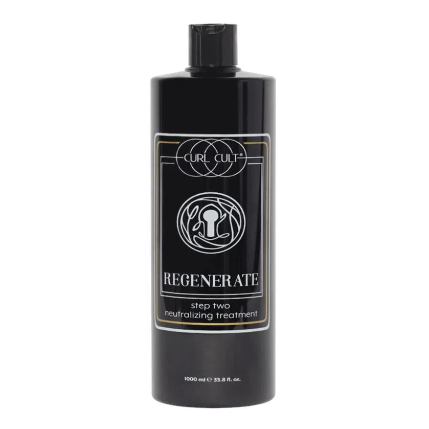 REGENERATE | Neutralizing Treatment | Step Two | 33.8 fl.oz. | CURL CULT HAIR PERMANENTS & STRAIGHTENERS CURL CULT