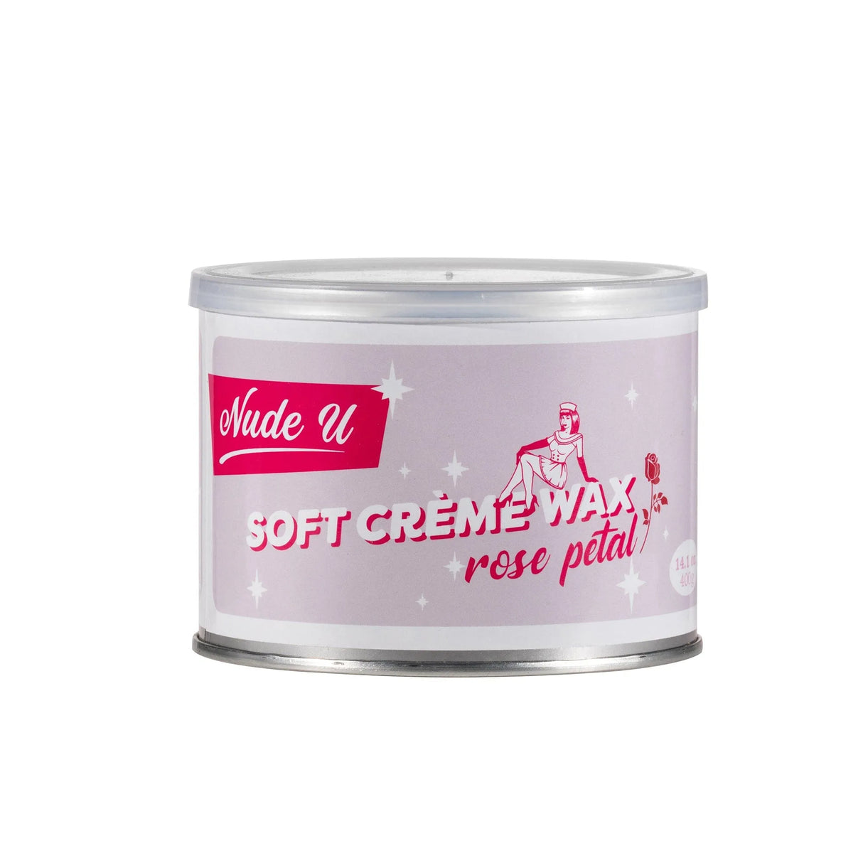 Rose Petal Soft Creme Wax | NUDE U WAXING KITS & SUPLLIES NUDE U