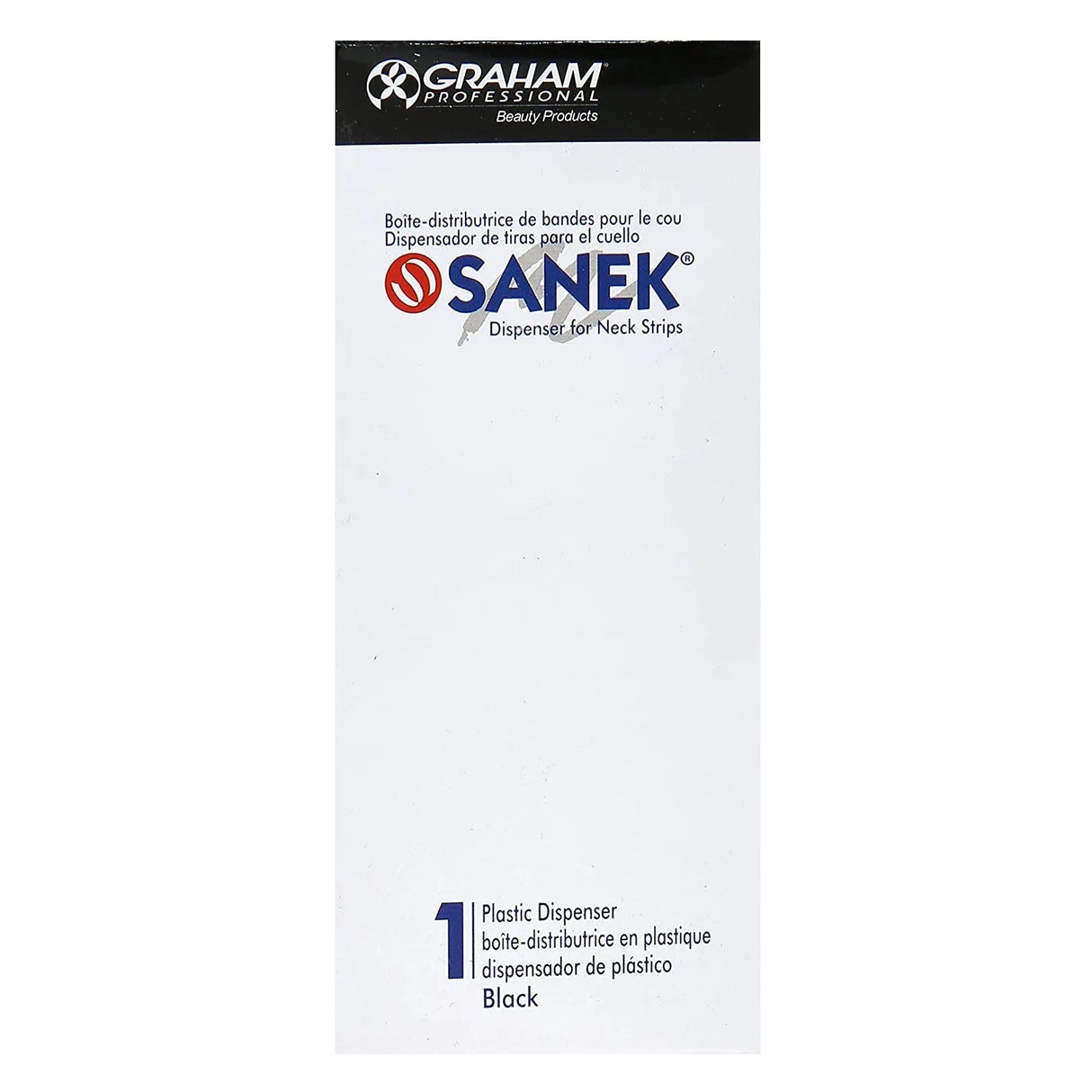Sanek Dispenser for Neck Strips | 1 Count | GRAHAM BEAUTY Towels GRAHAM BEAUTY