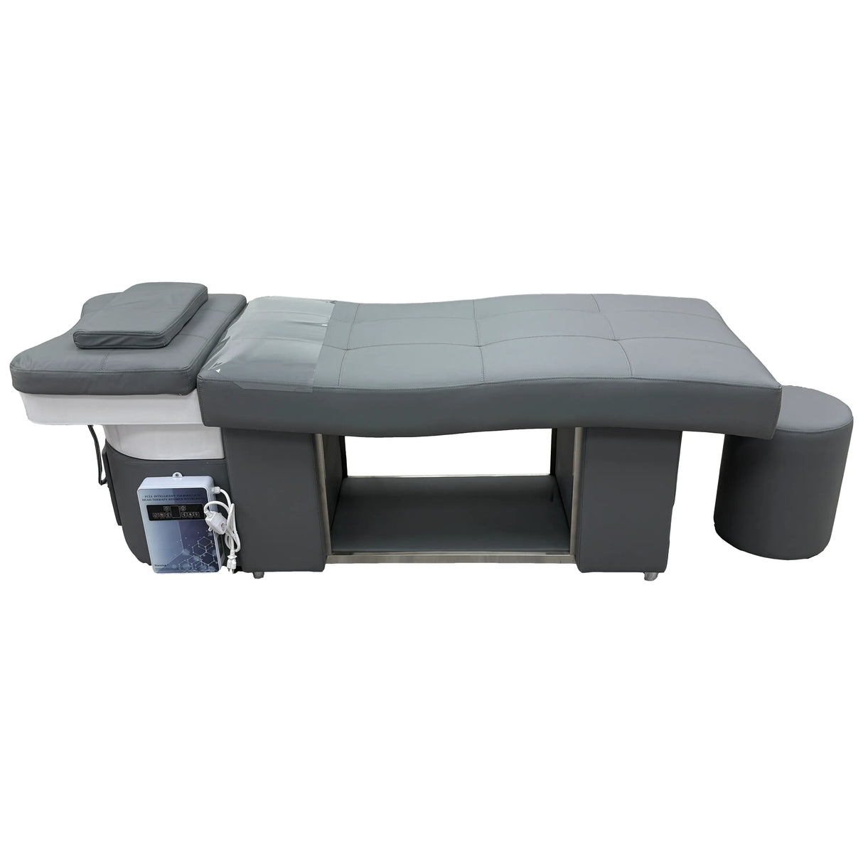 Image of the gray SSW 1292 Japanese Head Spa Massage Bed.