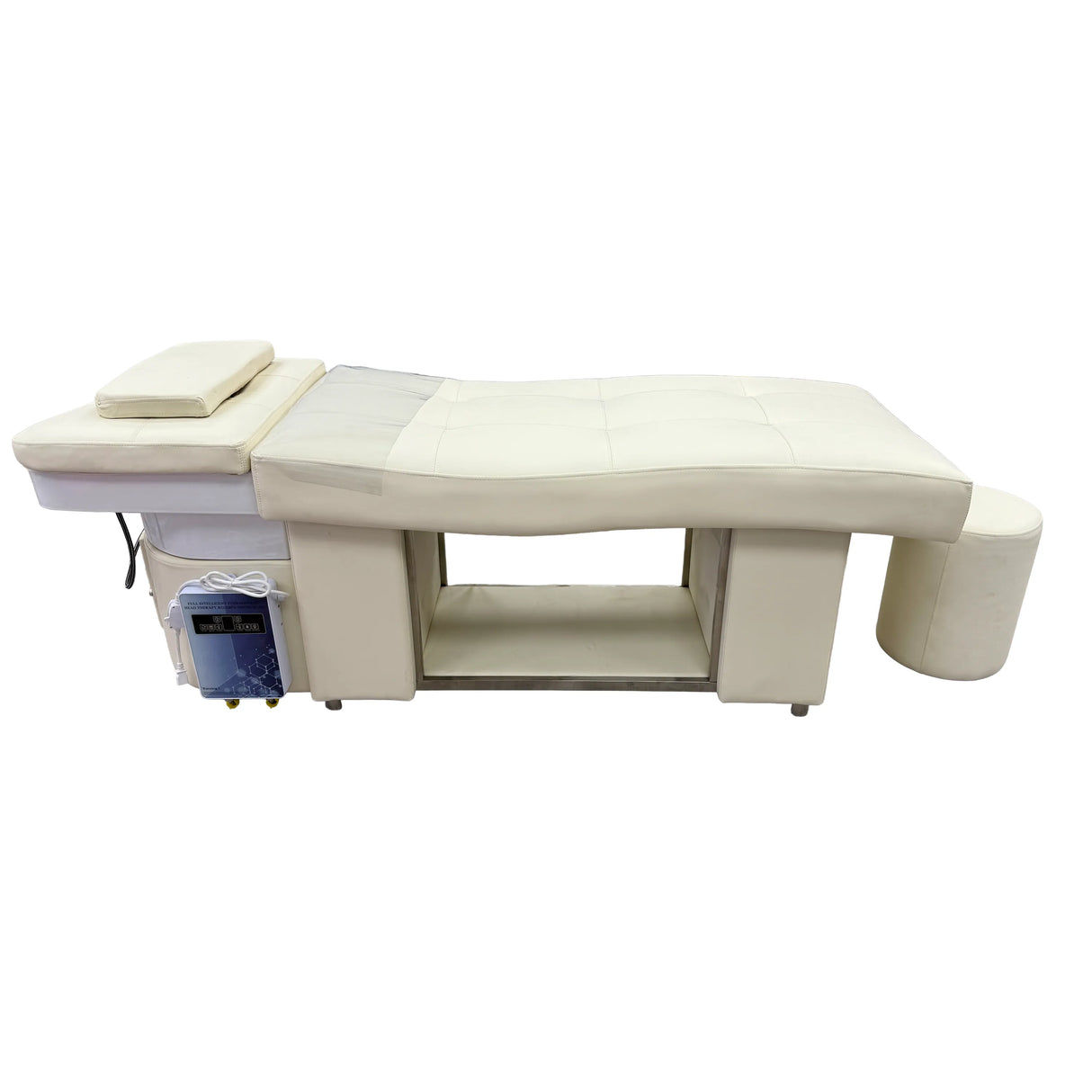 Image of the light cream SSW 1292 Japanese Head Spa Massage Bed.