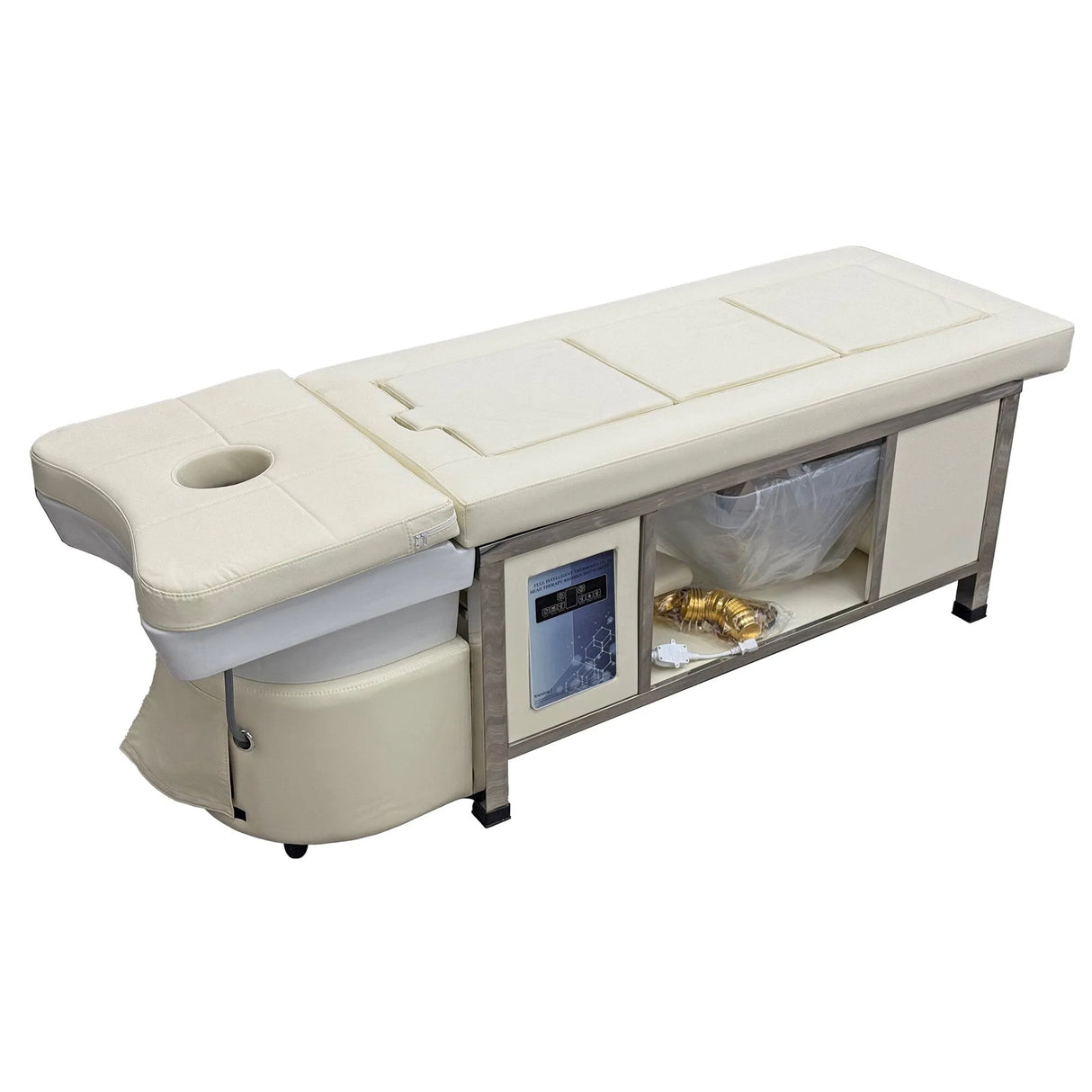 Main image of the light cream SSW 611-2 Japanese Head Spa Massage Bed
