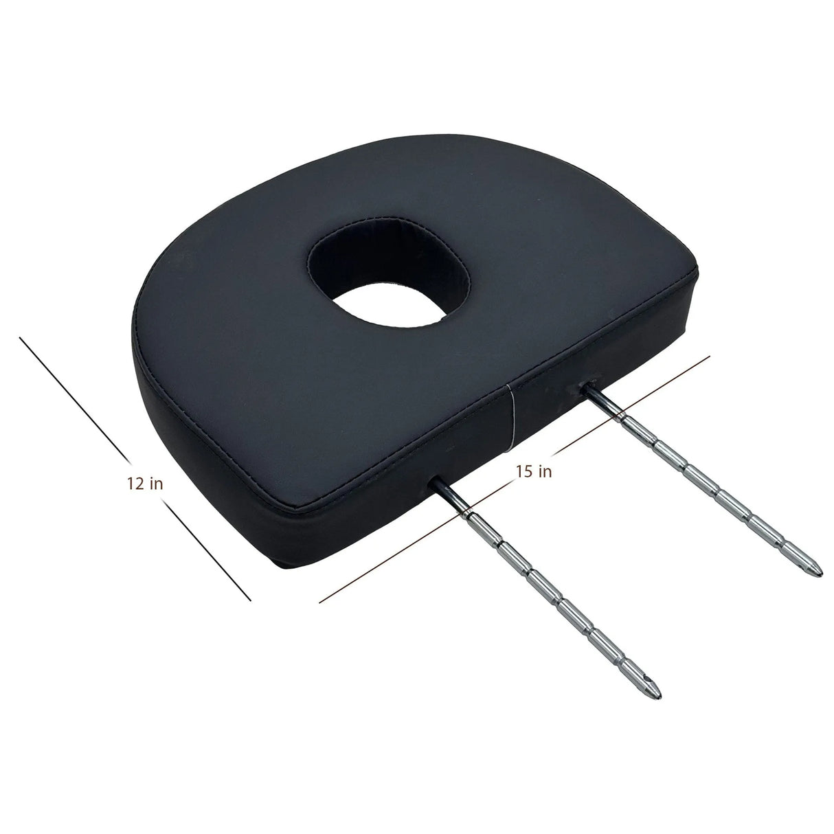 Dimensions of the face cradle on the SSW 61124 Padded Shampoo Bowl Cover