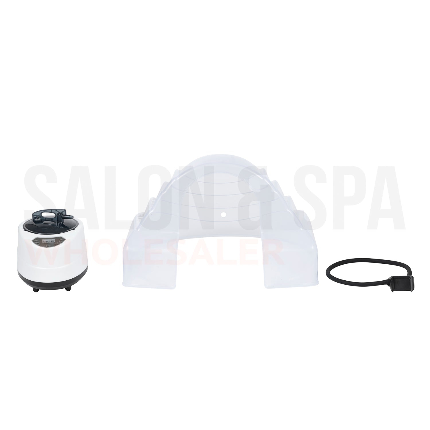 Included accessories for the SSW A029 Japanese Head Spa Massage Bed.