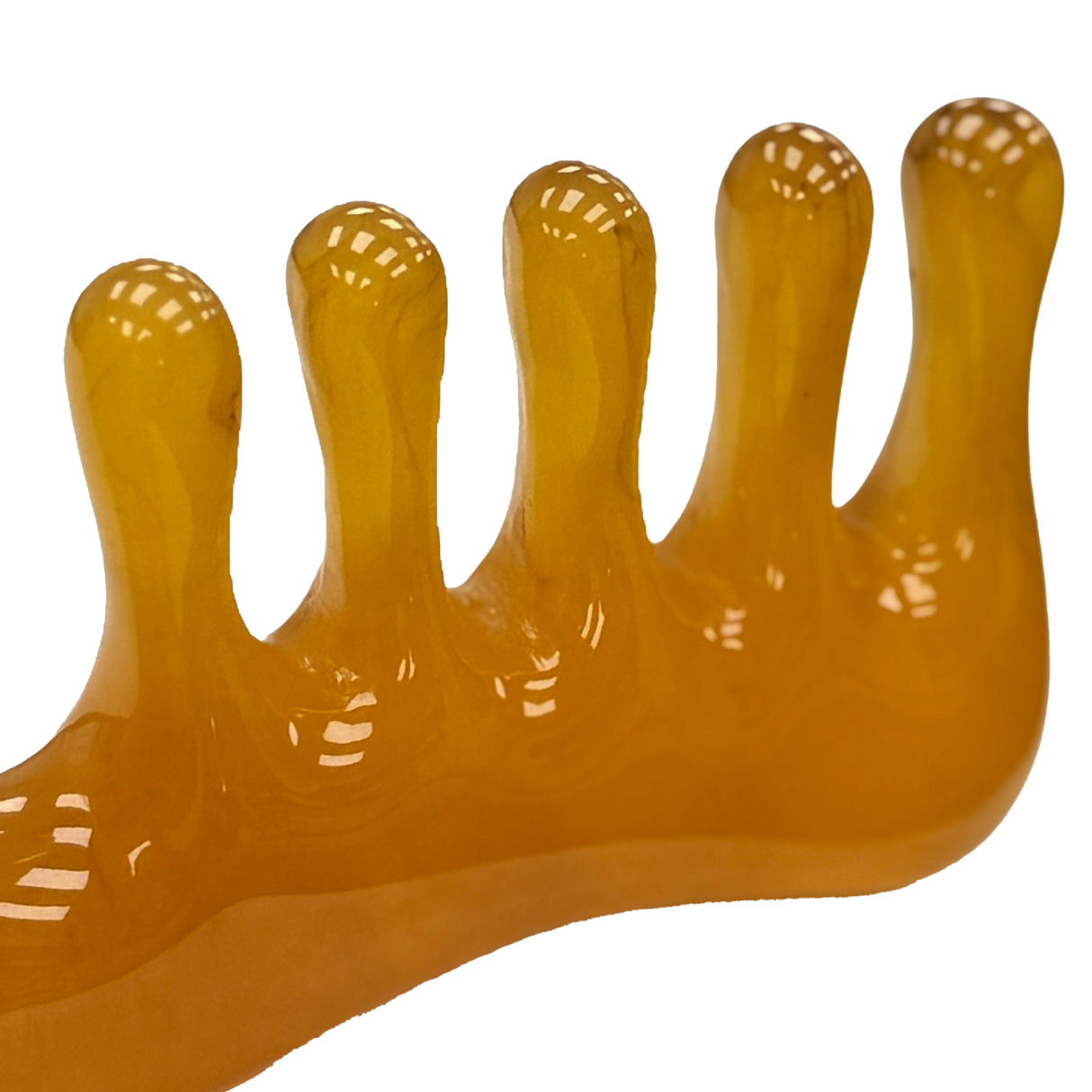 Detail image of the SSW Jade Scalp Massager.