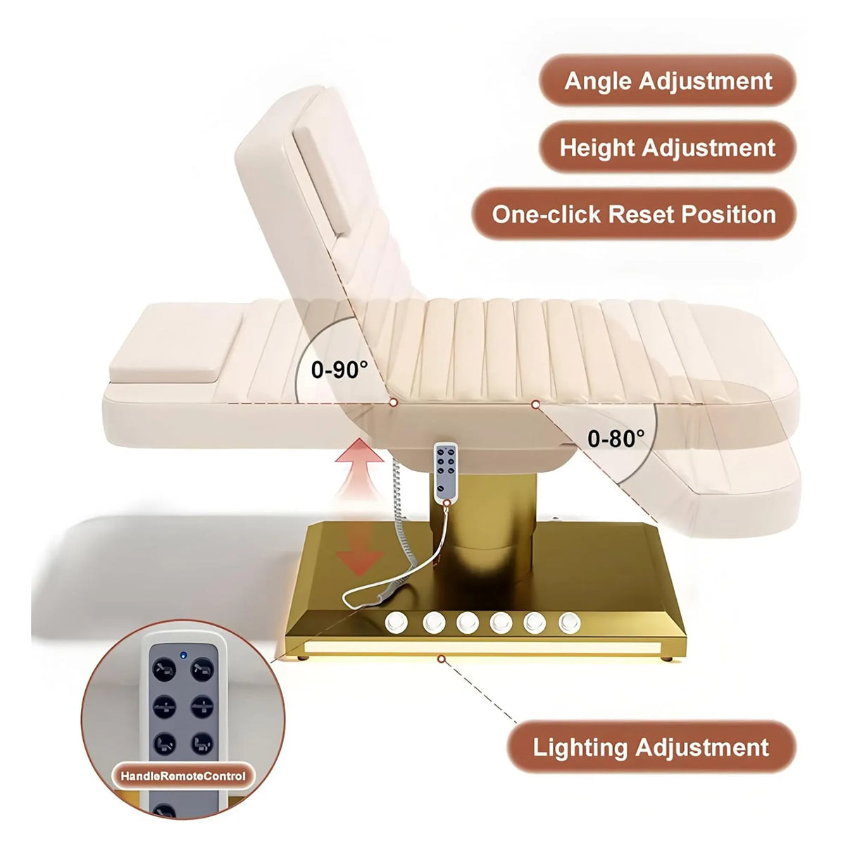 SSW LT1837 Electric Treatment Table, Salon and Spa Wholesaler