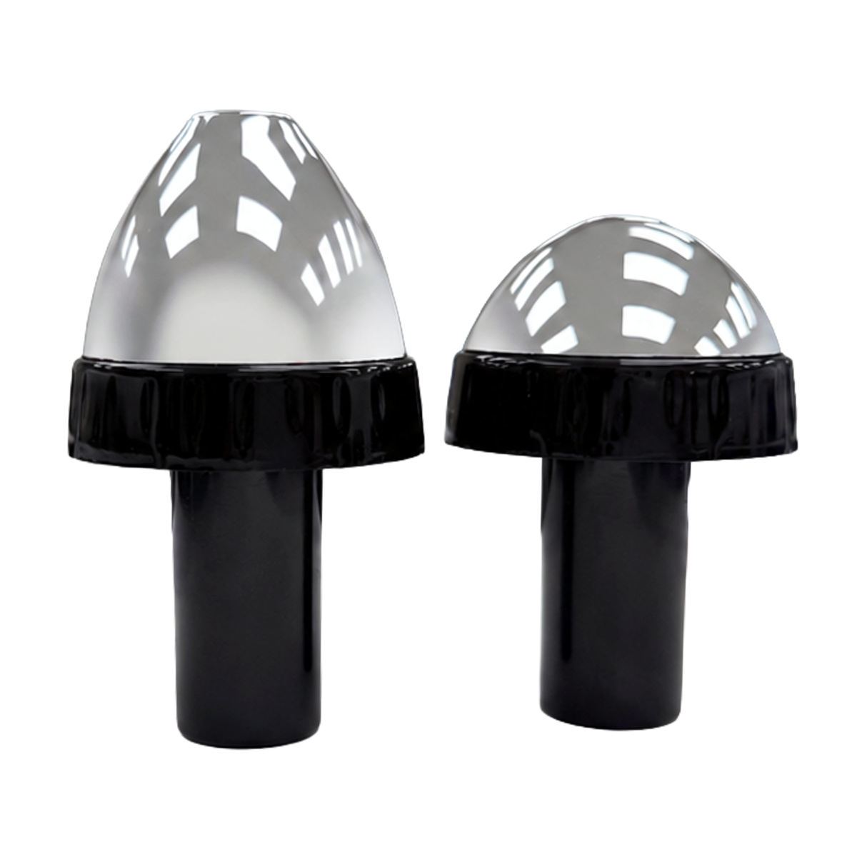 Detail image of the 200X and 50X lenses included with the SSW M12 Professional Hair & Scalp Analyzer