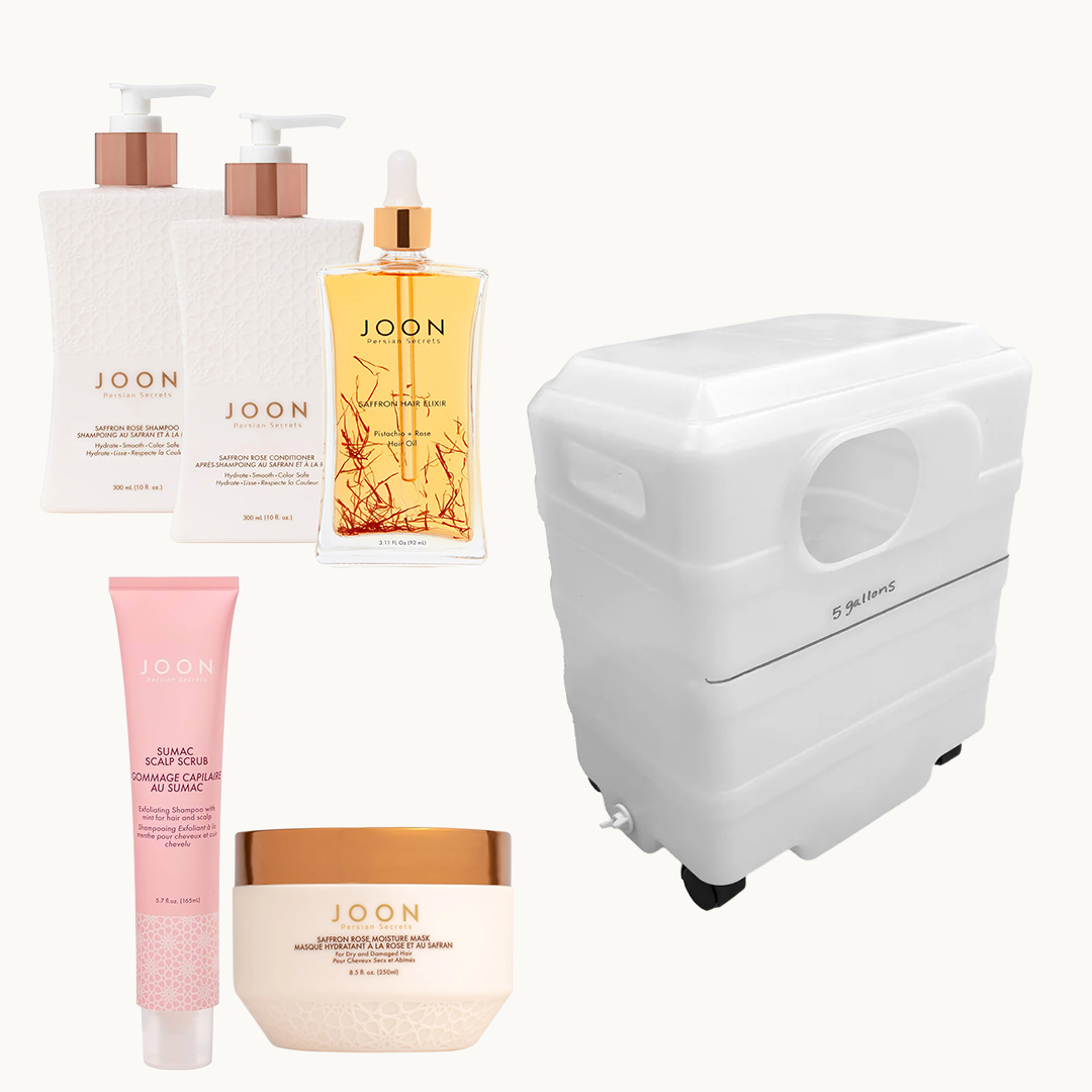 Main image of the SSW Portable Head Spa Kit.