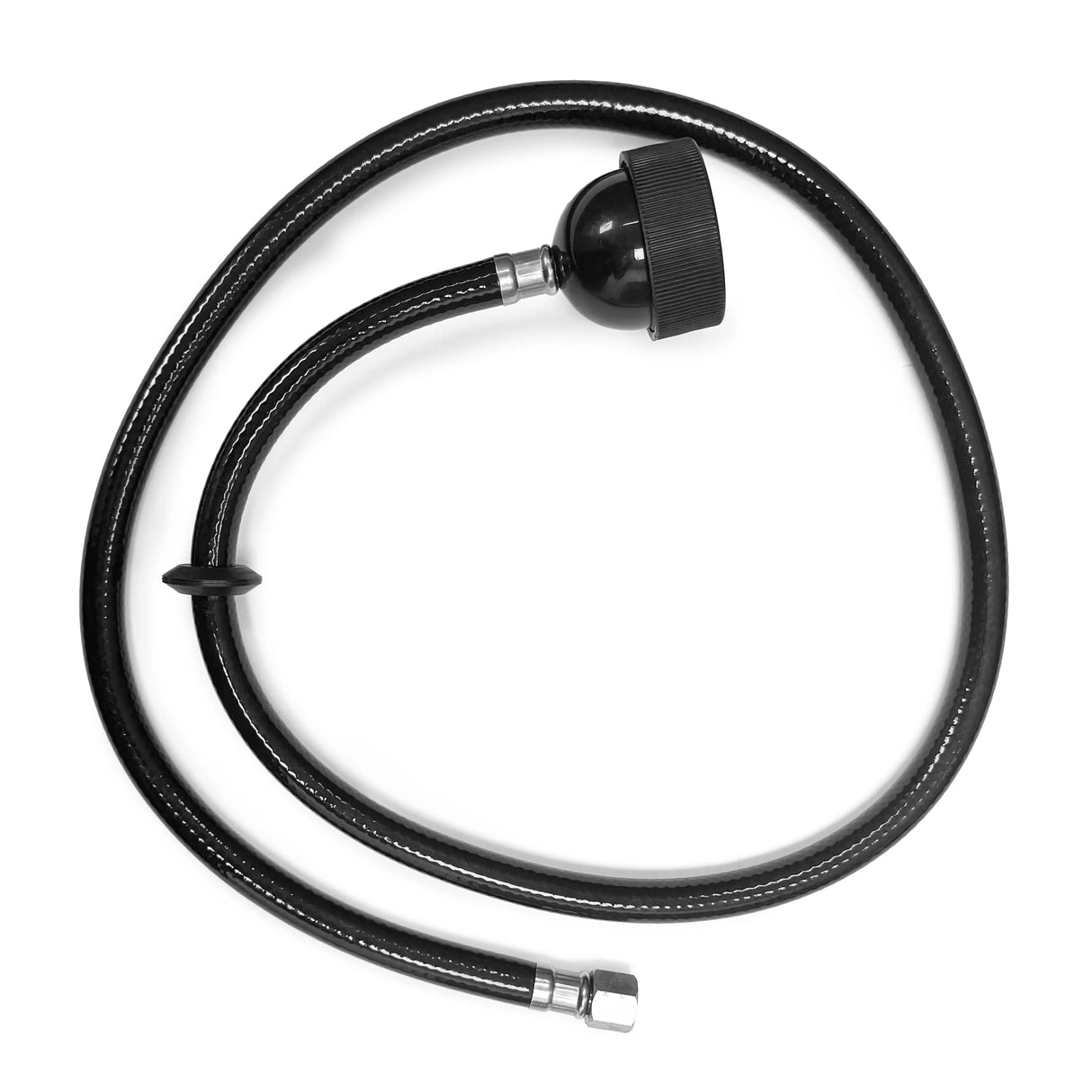 Detail image of the SSW shower and hose.