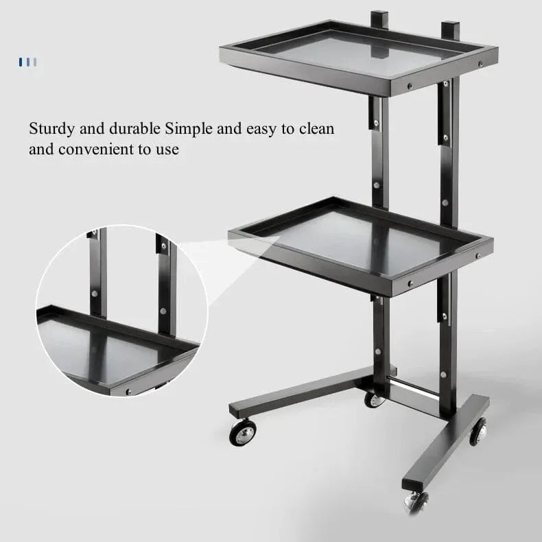 SW30 - Silver | Salon Folding Tray TROLLEY SSW